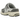 New Balance 2002R Mule Protection Pack Rain Cloud baskets vue latérale avec bords effilochés, empeigne en daim gris et semelle extérieure durable