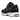 New Balance 2002R Black Gunmetal baskets en vue latérale, mettant en valeur l'empeigne en daim noir, les détails en mesh et la semelle amortissante.