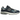 New Balance 2002R Protection Pack Dark Navy baskets en vue latérale avec bords effilochés, empeigne en daim bleu marine et détails gris.