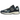 Baskets New Balance 2002R Protection Pack Dark Navy en vue latérale avec daim déconstruit bleu marine et détails de semelle usés