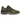 New Balance 2002R Protection Pack Dark Moss baskets vue latérale avec des empiècements en daim effiloché vert foncé et une semelle robuste.