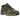 New Balance 2002R Protection Pack Dark Moss baskets vue latérale avec superpositions en daim effiloché vert olive et semelle robuste