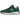 New Balance 2002r Forest Green baskets en vue latérale avec empeigne en daim vert forêt, détails blancs et semelle intermédiaire amortissante
