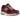 New Balance 2002R Bordeaux baskets vue latérale avec détails en daim bordeaux, semelle intermédiaire blanche et logo N emblématique