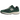 New Balance 2002R Nightwatch Green baskets en vue latérale, dotées d'un daim vert foncé, de mesh et d'une semelle intermédiaire blanche et grise.