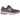 New Balance 2002R Black Fig baskets vue latérale, fabriquées en daim violet foncé et mesh avec détails noirs et semelle blanche