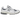 New Balance 2002R White Natural Indigo baskets vue latérale avec empeigne en mesh blanc et cuir, détails indigo et semelle intermédiaire grise