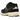 New Balance 2002r Vintage Black baskets en vue angle avec une tige en mesh noir, des details gris et une semelle usee