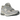 New Balance 2002R Lunar New Year Concrete baskets en vue latérale avec empeigne en daim gris, logo N distinct et semelle intermédiaire amortissante