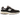 New Balance 2002R Castlerock Black baskets vue latérale avec empeigne en daim gris, mesh noir et semelle amortissante N-ergy