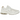 New Balance 2002R Quilted White baskets en vue latérale avec une tige blanche matelassée, cuir détaillé et logo N classique sur le côté