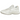 New Balance 2002R Quilted White baskets en vue latérale avec empeigne matelassée blanche, lacets blancs et semelle intermédiaire grise