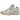 New Balance 2002R Sea Salt Brighton Grey baskets vue latérale montrant l'empeigne blanche, les détails en cuir gris et la semelle intermédiaire amortissante