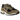 New Balance 2002R Driftwood Black baskets vue latérale avec empeigne en daim marron, logo noir et semelle intermédiaire amortissante