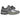 New Balance 2002R Grey Pocket baskets vue latérale. Montrant une empeigne en daim gris, une pochette zippée sur les lacets et la semelle ABZORB blanche.