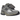 Baskets New Balance 2002R Grey Pocket vue latérale avec des tons gris, du daim, des détails en mesh et la poche latérale caractéristique.