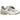 New Balance 2002R Vintage Teal Pouch baskets en vue latérale avec tige verte, logo N emblématique sur le côté, lacets et semelle amortissante.