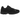 New Balance 2002R Triple Black baskets vue de profil avec empeigne en nubuck noir, panneaux en mesh, languette rembourrée et semelle noire