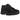 New Balance 2002R Triple Black baskets vue latérale avec empeigne en nubuck noir, panneaux en mesh et semelle extérieure N-ergy