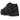 New Balance 2002R Triple Black baskets vue latérale, présentant une tige en daim noir, des détails en mesh et une semelle N-ergy