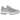 New Balance 2002R Mesh Raincloud Metallic baskets vue latérale avec empeigne grise, détails métallisés et semelle intermédiaire blanche