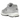 New Balance 2002R Mesh Raincloud Metallic baskets vue latérale avec empeigne en mesh gris, détails métallisés et logo N classique sur le côté