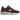 New Balance 991 MiUK Mocha Brown baskets vue latérale en daim marron et mesh avec détails gris et logo N emblématique sur le côté