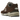New Balance 991 MiUK Mocha Brown baskets en vue latérale avec empeigne en daim marron, détails blancs et logo N classique