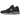 New Balance 991 MiUK Black Magnet Smoked Pearl baskets profil latéral en daim noir et gris avec détails réfléchissants et semelle Abzorb
