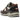 New Balance 991 MiUK French Roast baskets en vue angulaire montrant une empeigne en daim marron, des détails blancs et une semelle robuste.