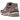 New Balance 991 MiUK Rose Pink baskets vue latérale avec empeigne en daim rose, logo N gris classique et semelle intermédiaire amortissante blanche
