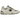 New Balance 991v1 MiUK Urban Winter Pack White baskets en vue latérale avec une empeigne en cuir et mesh blanc, détails gris et semelle ABZORB