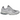 New Balance 2002R Grey baskets vue latérale avec empeigne grise en daim et mesh, lacets détaillés et semelle intermédiaire confortable gris et blanc.