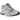 New Balance 2002R Grey baskets vue latérale avec empeigne en daim gris, mesh respirant et logo N blanc sur le côté.