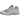 New Balance 2002R Grey baskets vue latérale avec empeigne en daim et mesh gris, semelle intermédiaire blanche et logo N emblématique