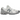 New Balance 860v2 Sea Salt Harbor Grey baskets vue latérale élégante avec détails en mesh gris clair et semelle blanche classique pour le confort