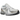 New Balance 860v2 Sea Salt Gold Metallic baskets vue latérale avec empeigne en mesh beige, détails métallisés dorés et semelle intermédiaire blanche