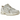 New Balance 530 Beige Angora baskets en vue angulaire avec mesh blanc, détails beiges et logo N classique sur le côté