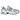 New Balance 530 White Silver Green baskets vue latérale avec empeigne en mesh blanc, détails argentés, touches vertes et semelle Abzorb blanche