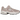 New Balance 530 Stone Pink baskets vue latérale avec empeigne en mesh rose, détails synthétiques, logo N argenté et semelle intermédiaire blanche