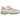 New Balance 530 White Sun Glow baskets en vue latérale avec tige blanche, détails jaunes et semelle intermédiaire amortissante