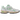 New Balance 530 White Palm Leaf baskets en vue latérale avec empeigne en mesh blanc, détails verts et logo NB classique sur le côté.