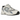Baskets New Balance 530 Steel Blue en vue latérale avec empeigne en mesh gris, détails bleu marine et semelle intermédiaire blanche classique ABZORB