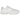 New Balance 530 Triple White baskets vue de profil avec empeigne en mesh blanc, lacets ton sur ton et semelle intermédiaire amortissante