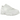 New Balance 530 Triple White baskets vue latérale avec mesh blanc, détails en cuir et semelle intermédiaire blanche classique