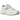 New Balance 530 White Light Chrome Blue Clay Ash baskets vue latérale avec empeigne en mesh blanc, détails argentés et logo N classique