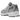 New Balance 530 Summer Fog baskets vue latérale avec empeigne en maille blanche, détails gris, logo N signature et semelle intermédiaire amortissante