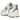 New Balance 530 Sea Salt Marsh Green baskets profil latéral avec tige en mesh blanc, détails verts, lacets classiques et semelle blanche amortissante