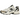 Baskets New Balance 530 White Light Gold Metallic vue latérale avec empeigne en mesh blanc, détails dorés et semelle ABZORB