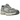 New Balance 530 Vintage Grey Matter baskets en vue laterale avec du mesh gris, des details synthetiques et une semelle interieure blanche